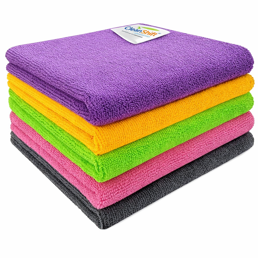 CleanShift Microfiber Cleaning Cloth Pack of 5